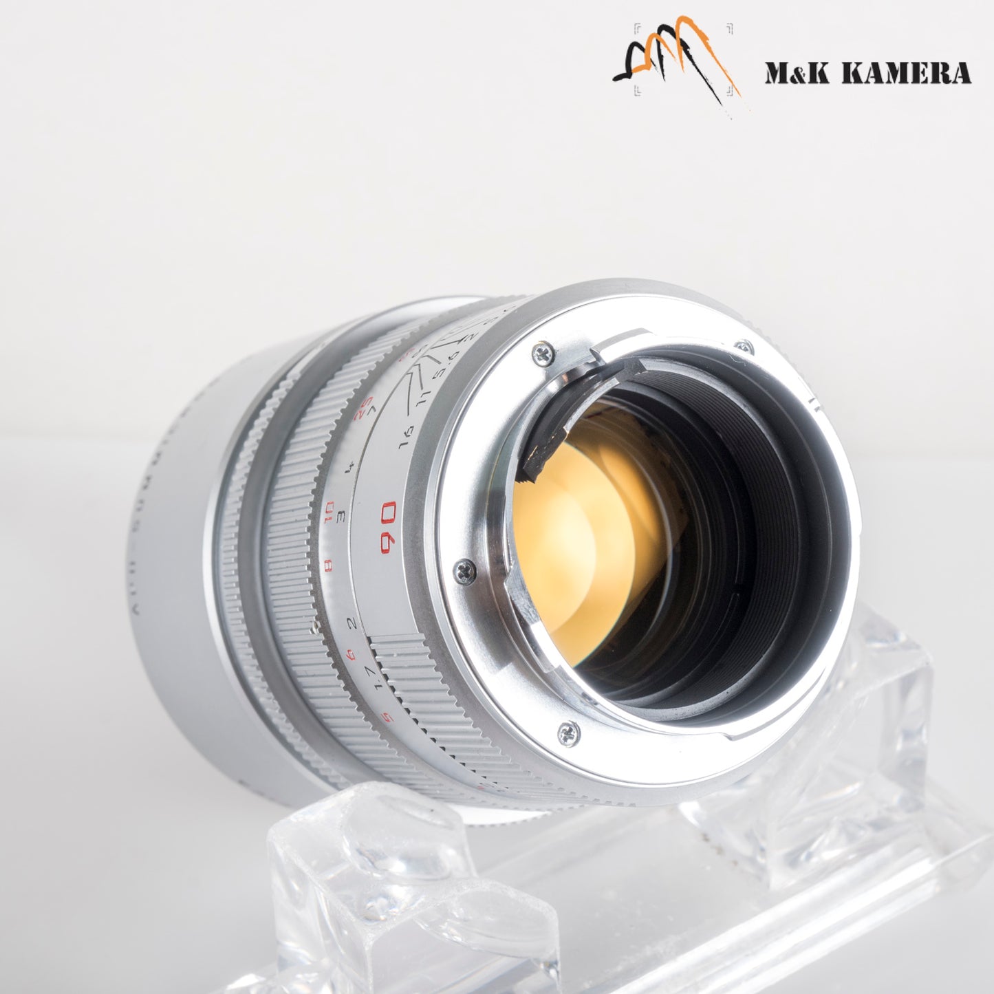 Leica APO-Summicron-M 90mm/F2.0 ASPH Silver Lens Yr.2002 Germany 11885 #88692