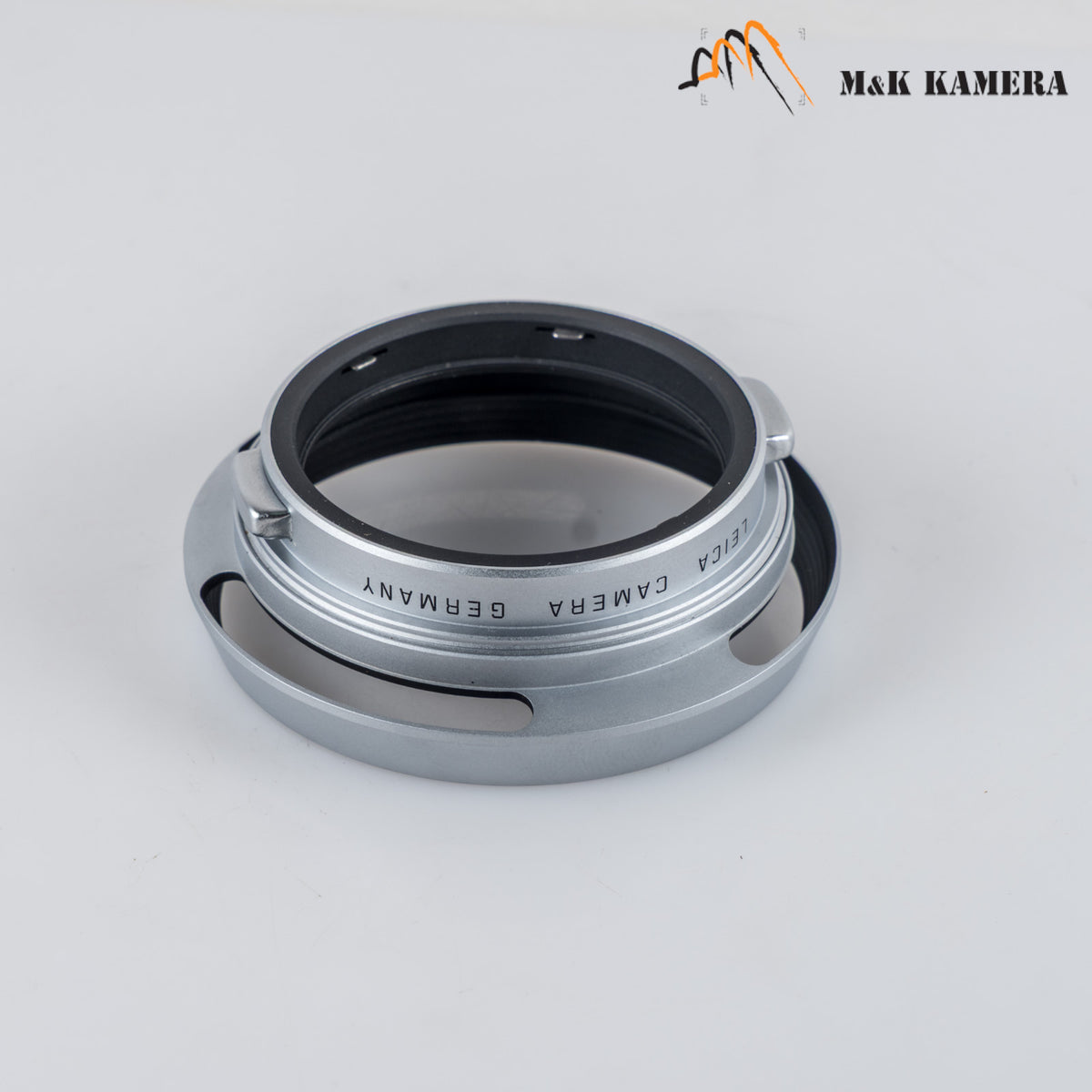 Leica 12504 Rare Brass Silver Hood for M35/1.4 & M35/2.0 #24009