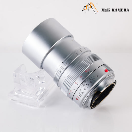 Leica Elmarit-M 90mm/F2.8 E46 Ver.II V2 Silver Lens Yr.1996 Germany 11808 #86135