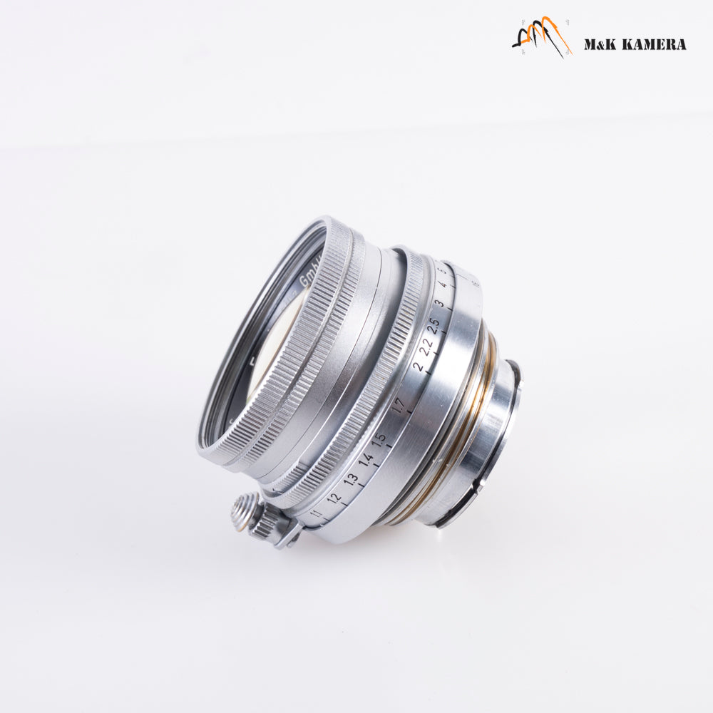 LEITZ Leica Summicron L39 50mm/F2.0 Radioactive Lens Yr.1953 LTM Germany #87988