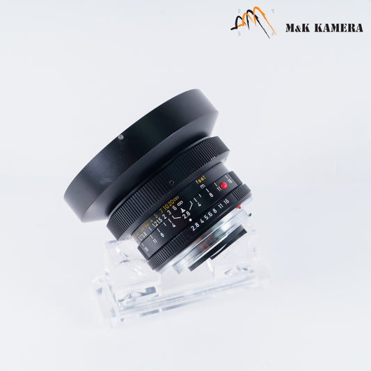 LEITZ Leica Elmarit-R 19mm/F2.8 Ver.I V1 Lens Yr.1975 Canada #10194