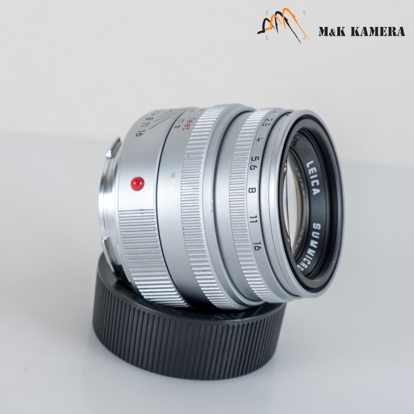 Leica Summicron-M 50mm/F2.0 V Silver Lens Yr.1999 Germany 11816 #23932