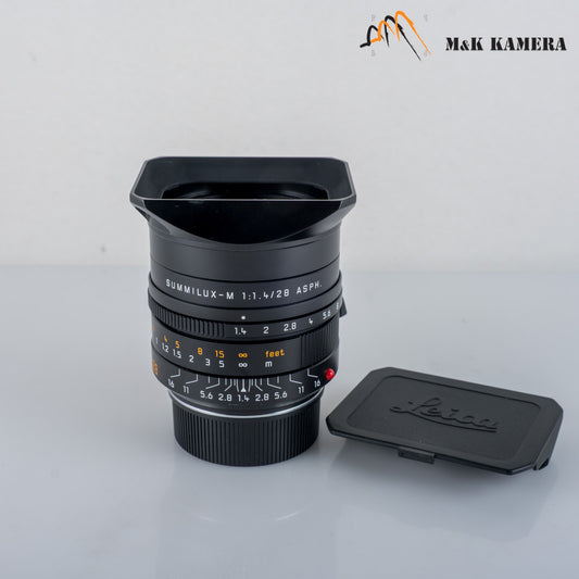Leica Summilux-M 28mm/F1.4 ASPH 11668 Black Lens Germany 11668 #12067