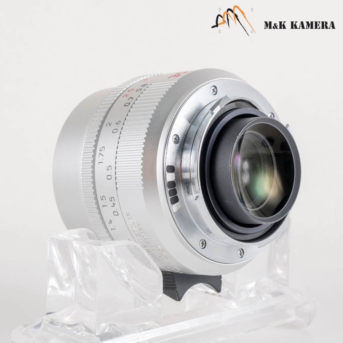 Leica Summilux-M 35mm/F1.4 E46 ASPH/ FLE II Silver Lens Germany 11727 #23876