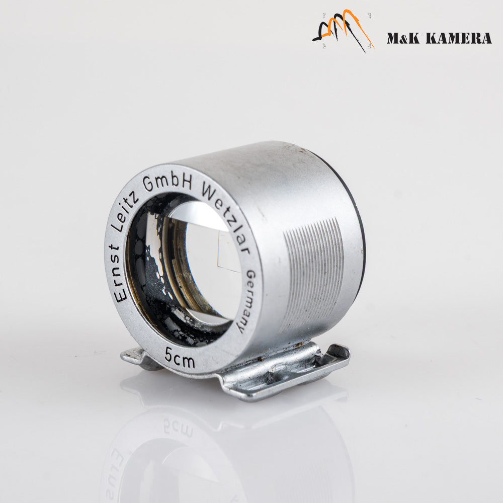 Leica 5cm 50mm SBOOI Viewfinder Silver for 50mm Lens #11821 – M&K