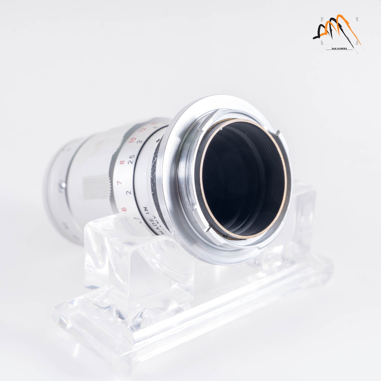 LEITZ Leica Elmar M 90mm/F4.0 E39 Ver.II V2/ 3 Elements Silver Lens Yr.1965 Germany 11830 #88243