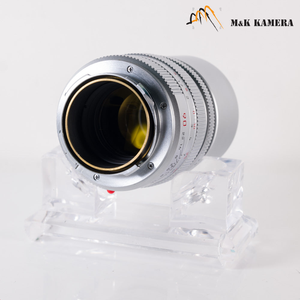 Leica Elmarit-M 90mm/F2.8 E46 Ver.II V2 Silver Lens Yr.1996 Germany 11808 #86135