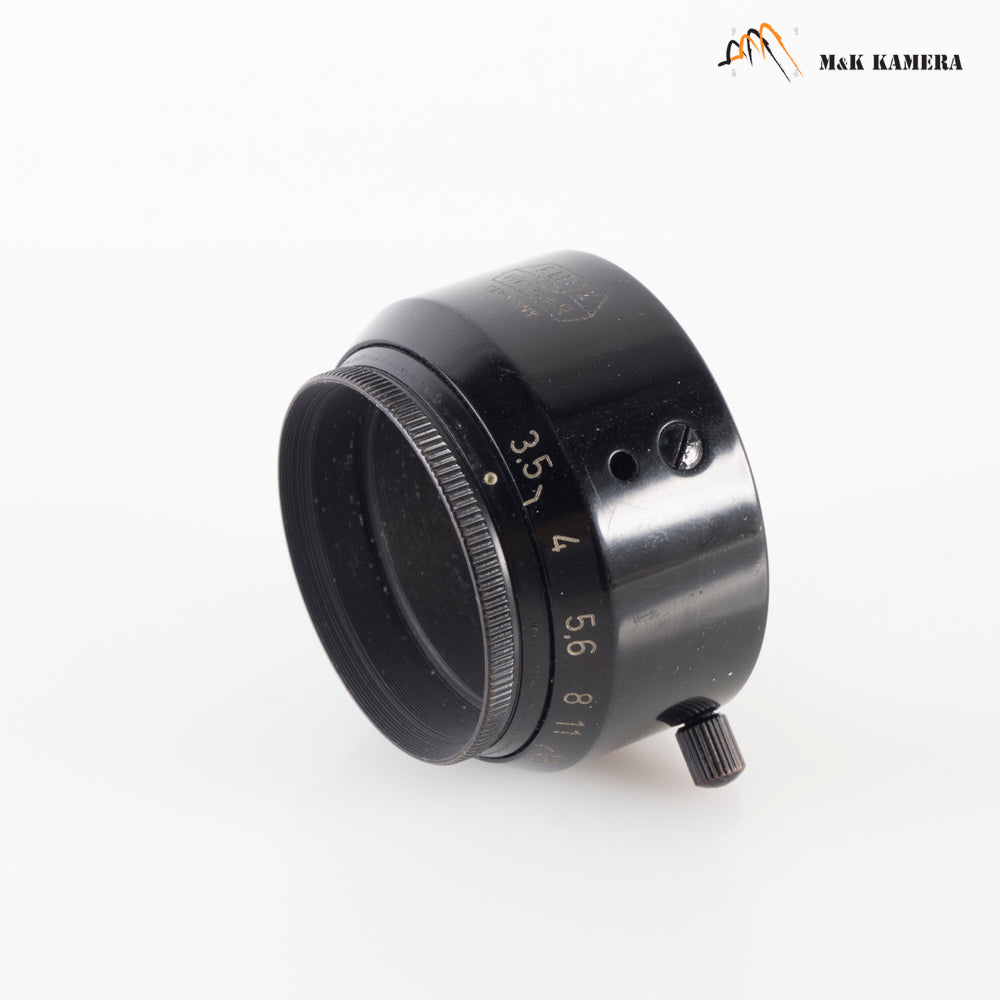 Leica VALOO Black Paint Hood for Elmar 5cm / aperture control #69720