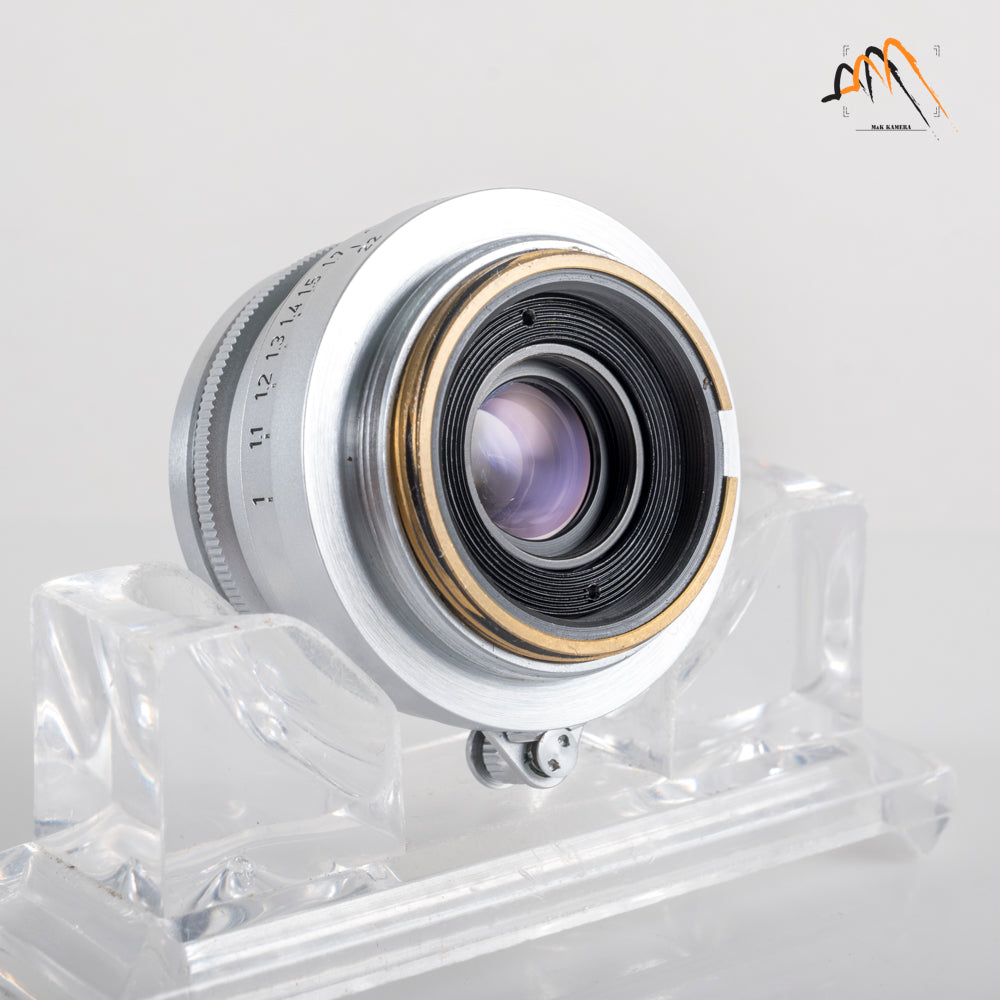 LEITZ Leica Summaron L39 35mm/F3.5 E39 Silver Lens Yr.1958 LTM Germany #11784