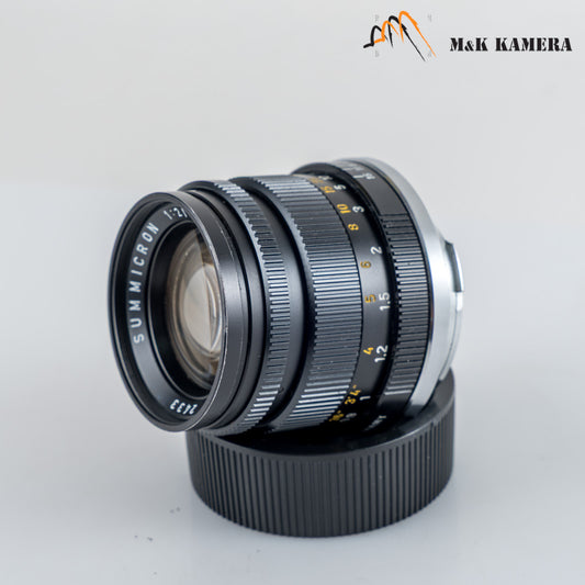 Leica Summicron M 50mm/F2.0 Ver.III V3/ High Leg Lens Yr.1970 Germany #23897