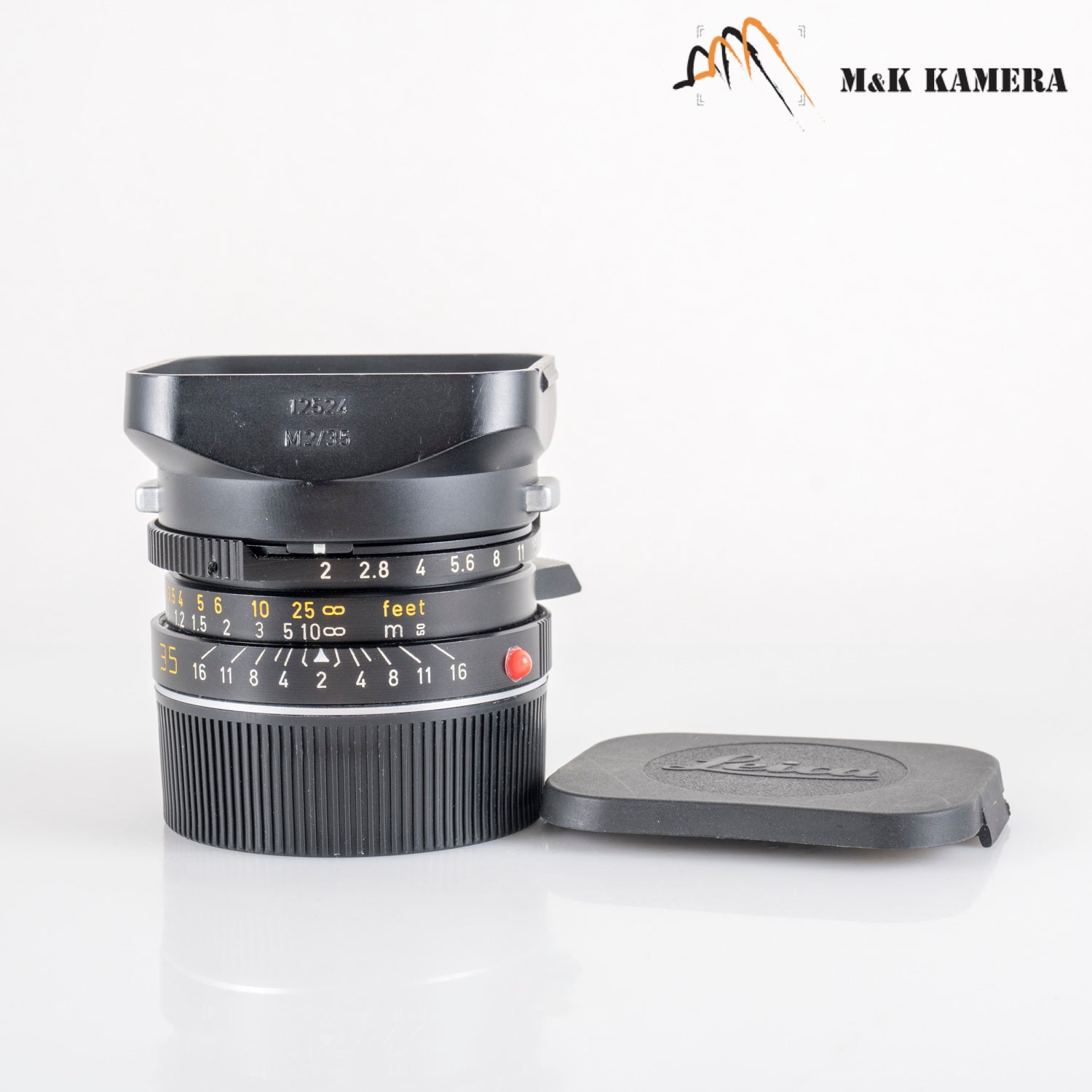 Leica Summicron-M 35mm/F2.0 Ver.4 7 Elements Black Lucky Number