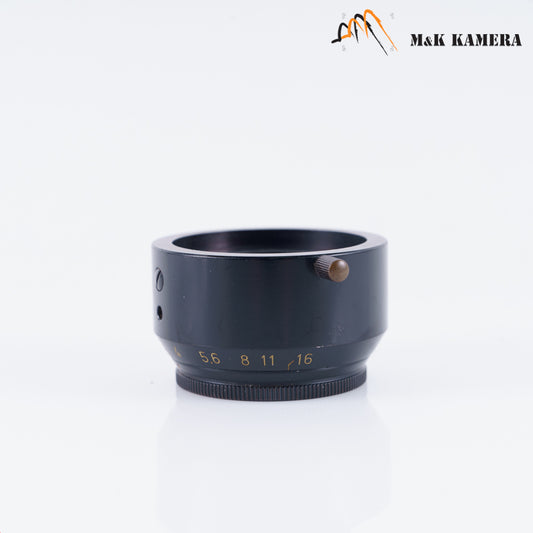 Leica VALOO Black Paint Hood for Elmar 5cm / aperture control #10284