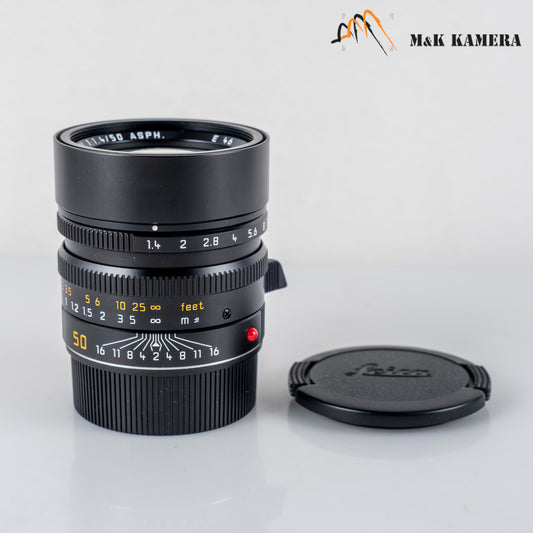 Leica Summilux-M 50mm/F1.4 ASPH Black Lens Germany 11891 #24032