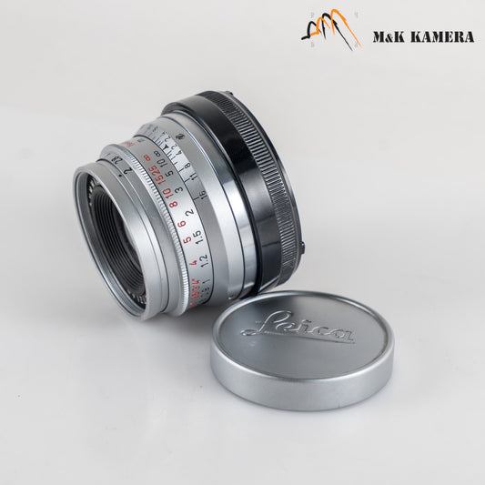 LEITZ Leica Summicron-M 35mm/F2.0 Ver.I 8 Elements Lens Yr.1965 Germany #12113