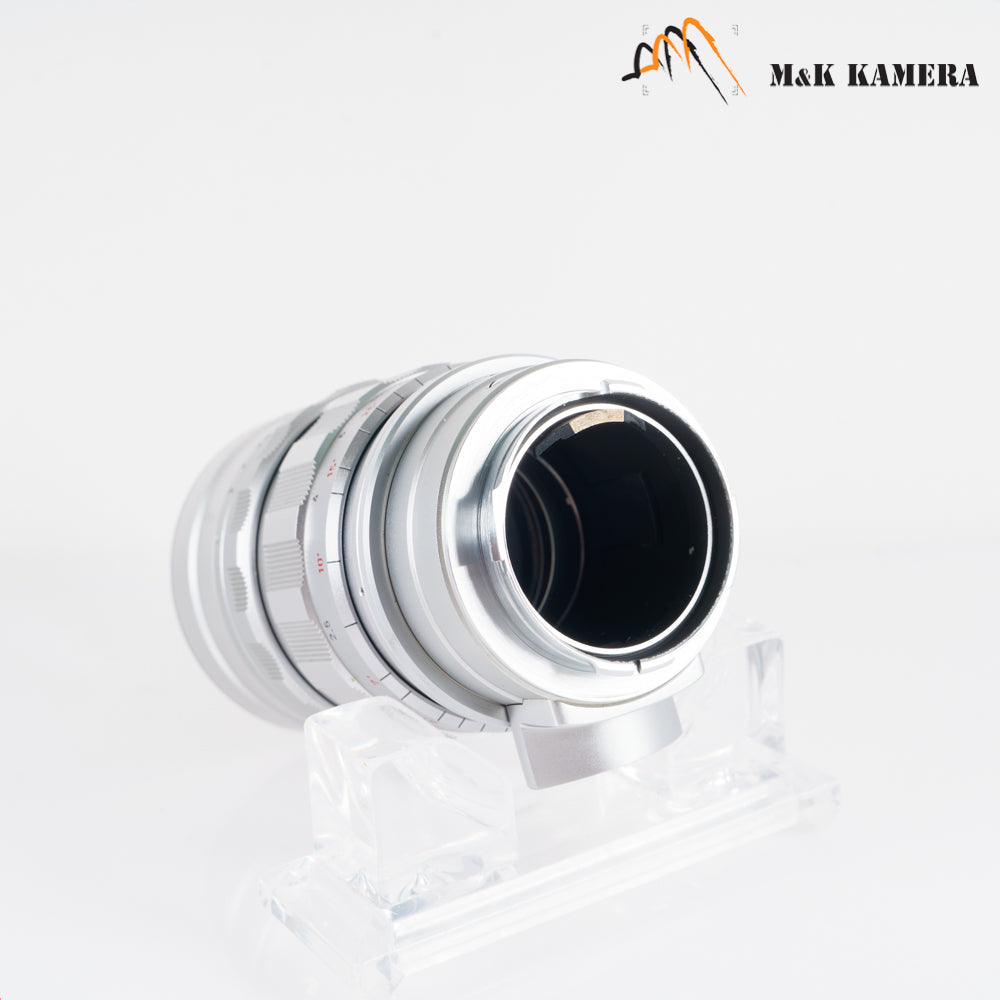 LEITZ Leica Summicron M 90mm/F2.0 Ver.I V.1 Silver Lens Yr.1960 Canada #10411