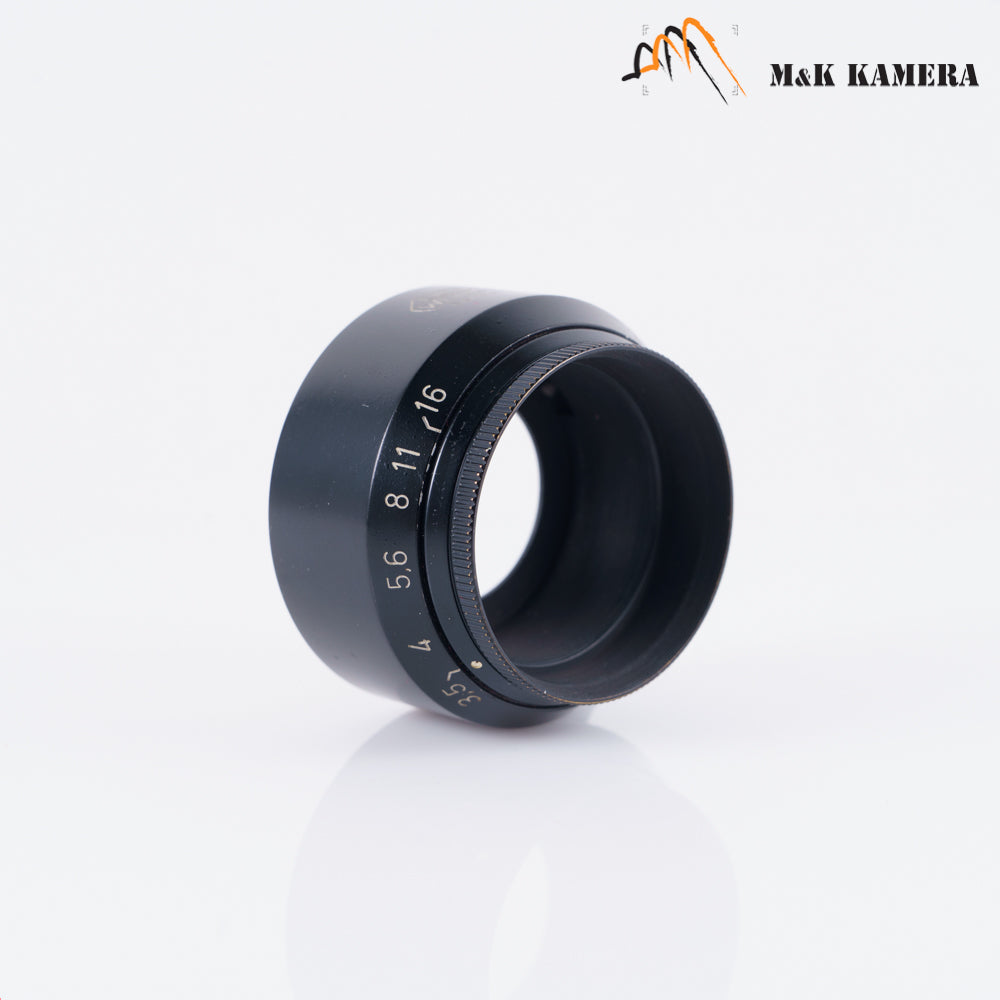 Leica VALOO Black Paint Hood for Elmar 5cm / aperture control #10299