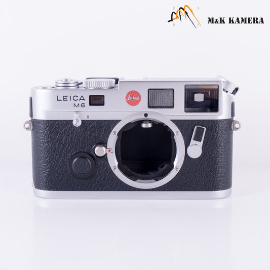Leica M6 TTL 0.72 Silver Film Rangefinder Camera 10434 #87227