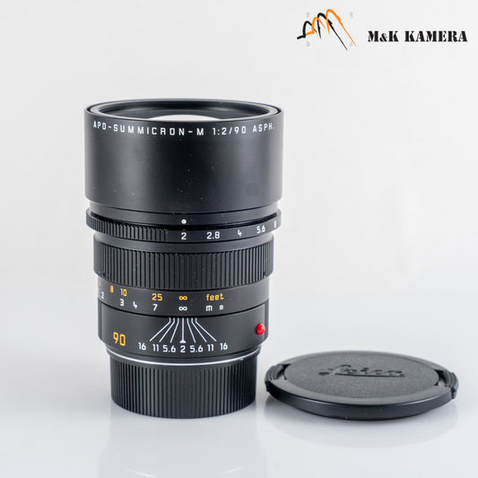 Leica APO-Summicron-M 90mm/F2.0 ASPH 11884 Black 6 bit boxed 11884 #24008