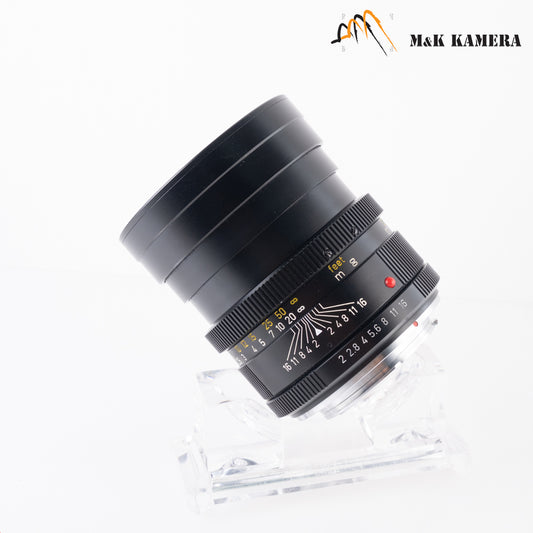 LEITZ Leica Summicron-R 90mm/F2.0 Serie VII Ver.I V.1 Lens Yr.1970 Canada #69630