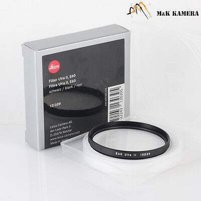 Brand New Leica E60 UVa II Black Filter #13039