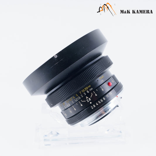 LEITZ Leica Elmarit-R 19mm/F2.8 Ver.I V1 Lens Yr.1975 Canada #10193