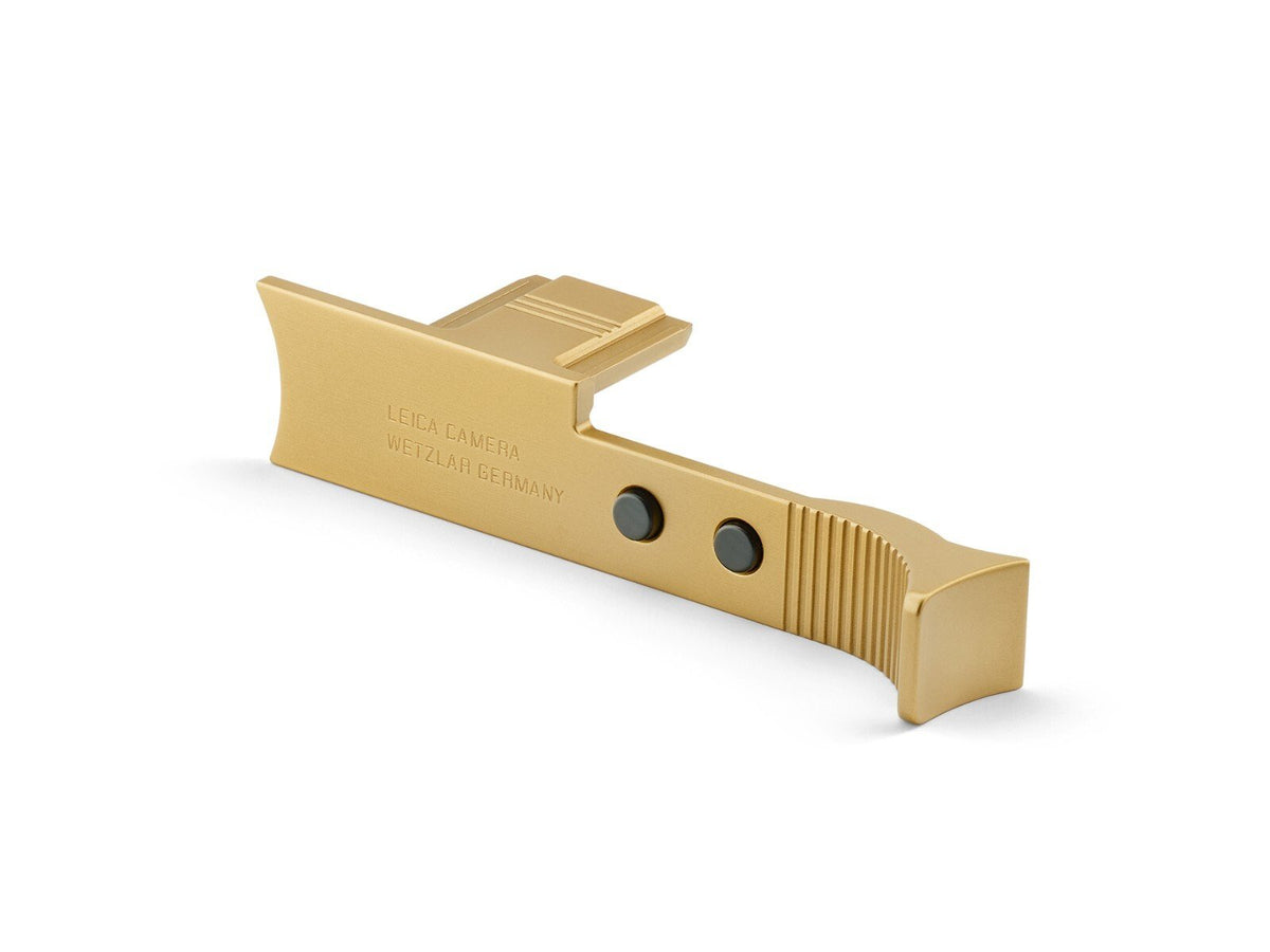 Brand New Leica Thumb Support Brass Q3 #19532