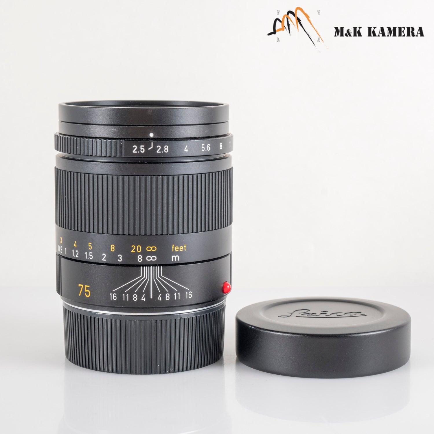 Leica Summarit-M 75mm/F2.5 Lens Germany 11645 #12024 – M&K Kamera