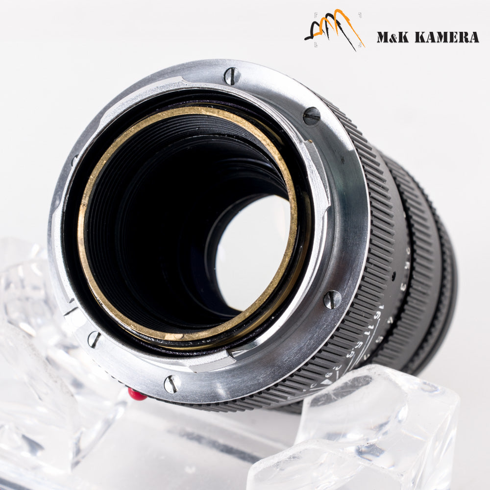LEITZ Leica Tele-Elmarit-M 90mm/F2.8 E39 Ver.II V2/ Slim Lens Yr.1977 Canada 11800 #68331