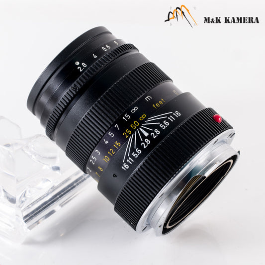 LEITZ Leica Tele-Elmarit-M 90mm/F2.8 E39 Ver.II V2/ Slim Lens Yr.1977 Canada 11800 #68331