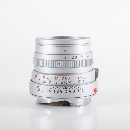 Leica Summicron-M 50mm/F2.0 IV Silver Lens Yr.1992 Germany 11825 #11968