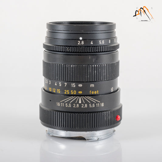 LEITZ Leica Tele-Elmarit-M 90mm/F2.8 E39 Ver.II V2/ Slim Lens Yr.1973 Canada 11800 #11781