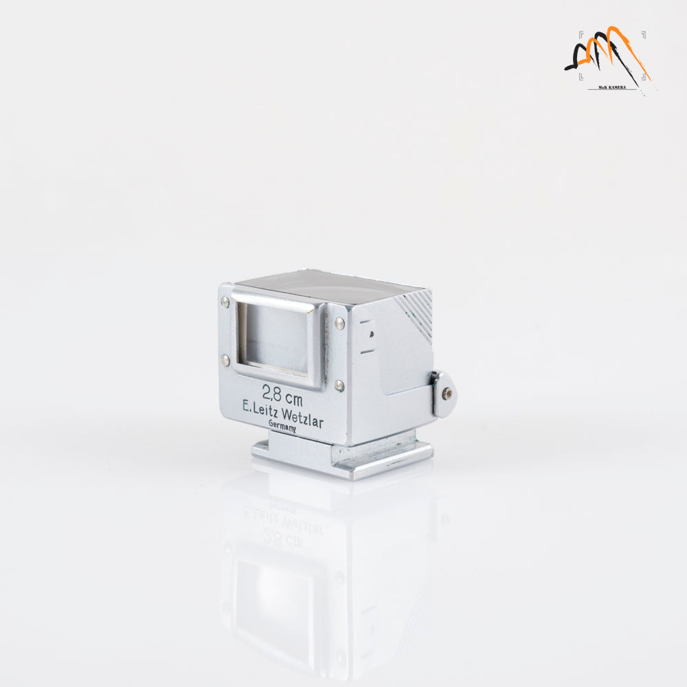 Leica 2.8cm 28mm Silver SUOOQ viewfinder for Hektor 2.8cm #11508