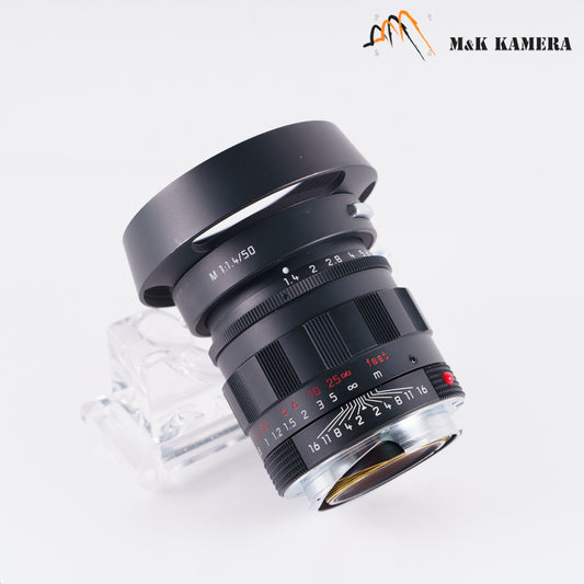 Leica Summilux-M 50mm/F1.4 ASPH Black Chrome Lens Germany 11688 #10261