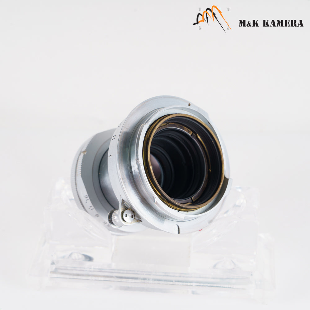 LEITZ Leica Elmar M 50mm/F2.8 Ver.I Silver Lens Yr.1958 Germany #10407