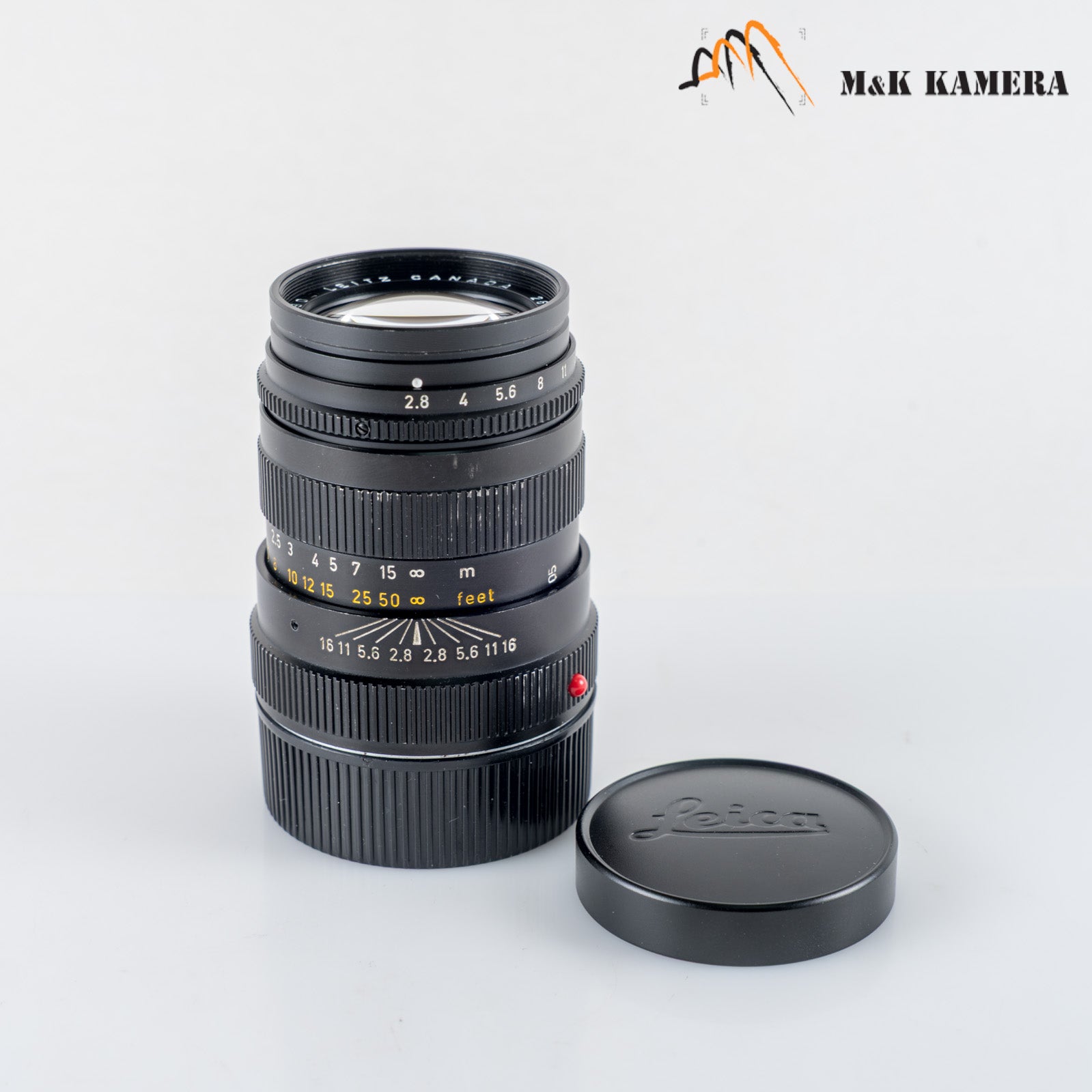 LEITZ Leica Tele-Elmarit-M 90mm/F2.8 E39 Ver.II V2/ Slim Lens Yr