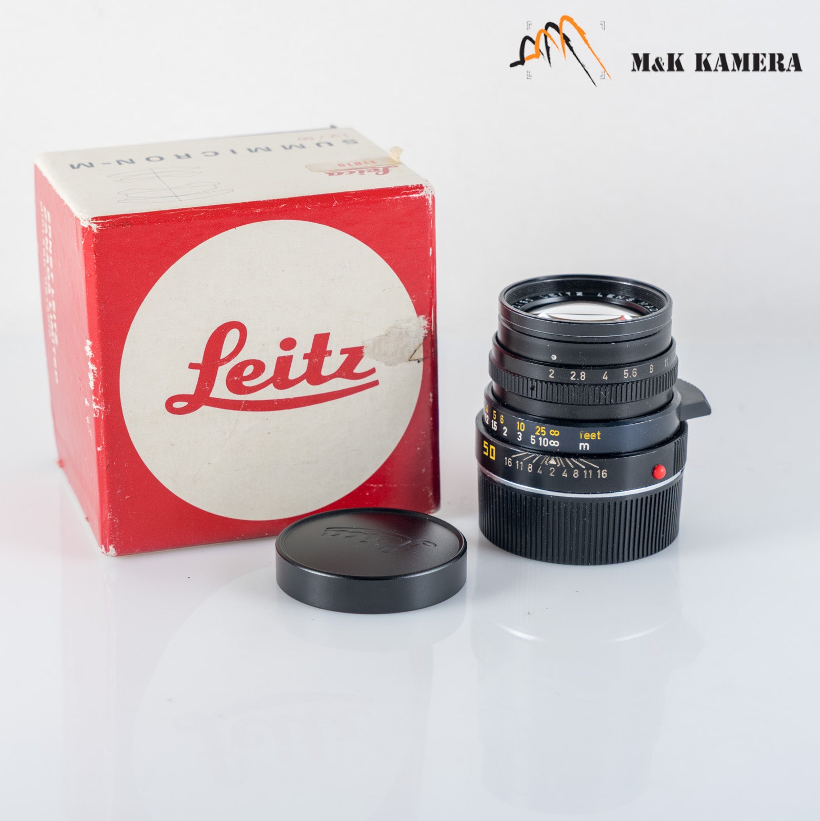 LEITZ Leica Summicron M 50mm/F2.0 IV Lens Yr.1980 Canada 11819