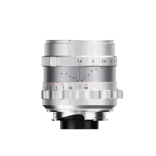 Thypoch Simera 28mm f/1.4 Silver Lens Focus-Tab Version for Leica M Mount
