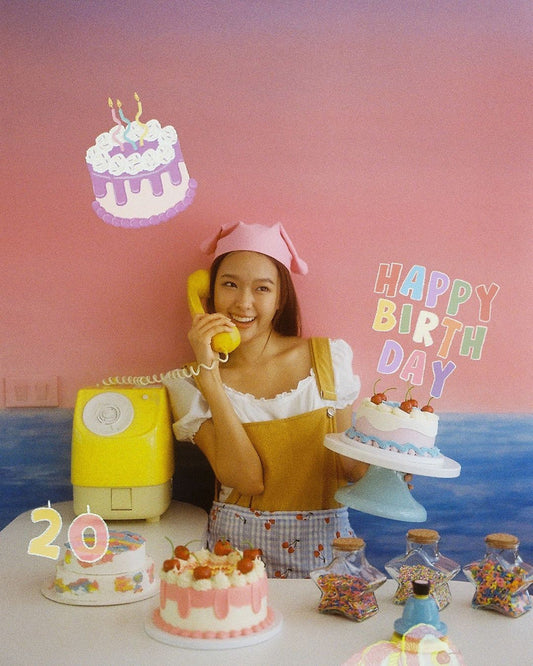 A Girl Has Film 'A Girl Bake Cake' ISO200 135 Speical Efffect Color Negative Film 36exp