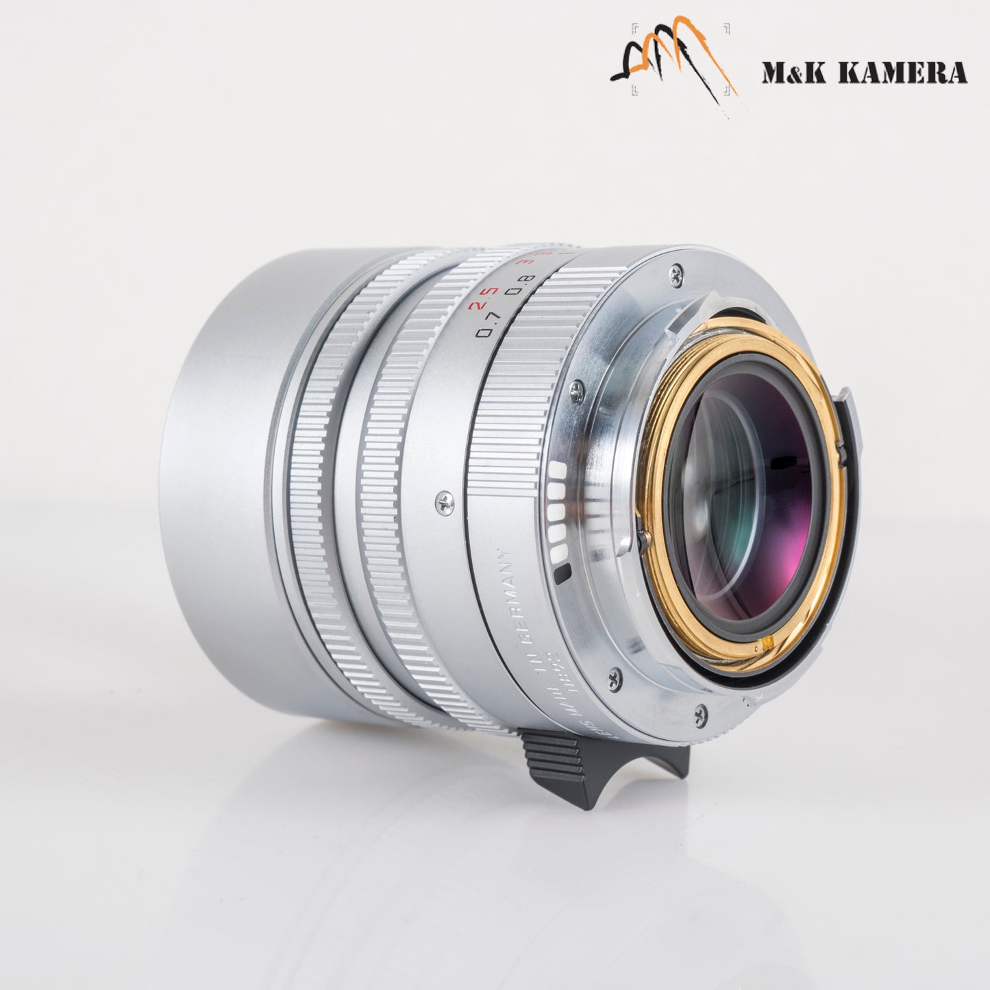 Leica Summilux-M 50mm/F1.4 E46 ASPH Silver Lens Germany 11892 #23887