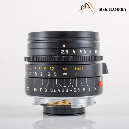 Leica Elmarit-M 28mm/F2.8 E46 Ver.IV Lens Yr.1995 Germany 11809 #88697