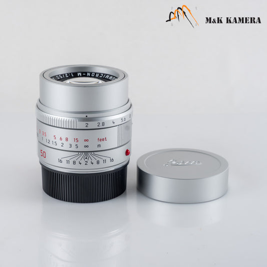 Leica APO-Summicron-M 50mm/F2.0 Silver Lens Germany 11142 #88928