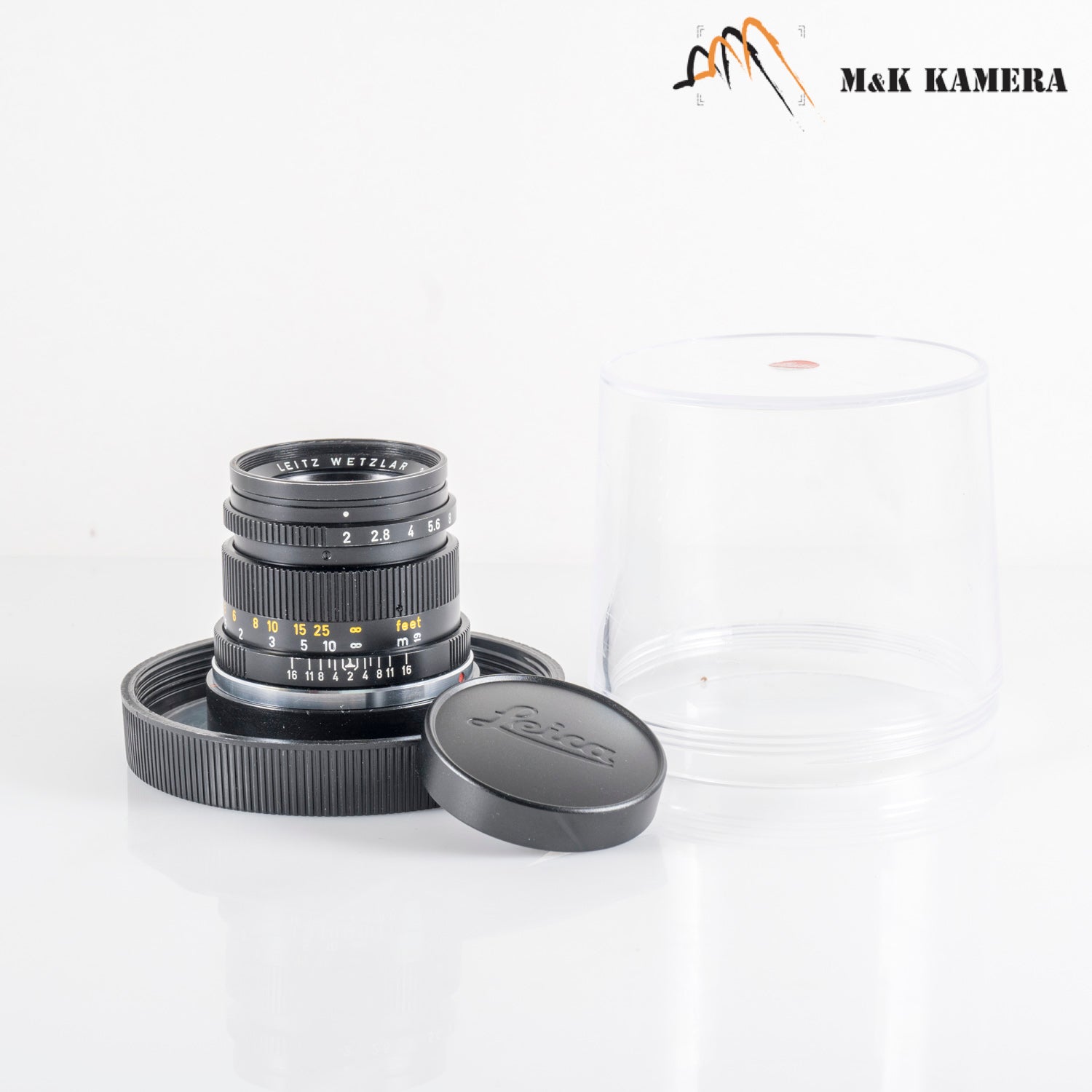 Leica Summicron M 50mm/F2.0 Ver.III V3/ High Leg Lens Yr.1968