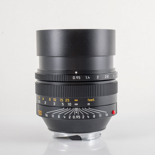 Leica Noctilux-M 50mm/F0.95 ASPH 11602 Black Lens Germany 11602 #11858