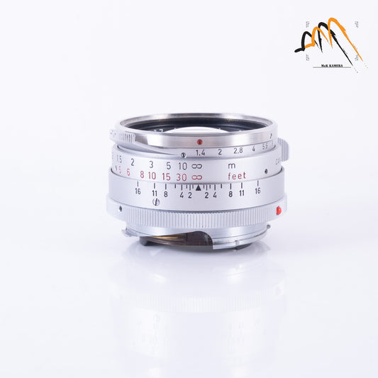 Leica Summilux M 35mm/F1.4 Steel Rim with OLLUX hood #87179