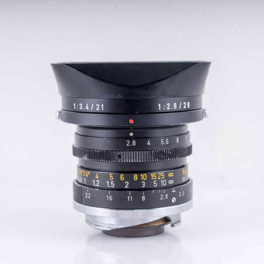LEITZ Leica Elmarit M 28mm/F2.8 Ver.II Lens Yr.1972 Canada 11802 #10925
