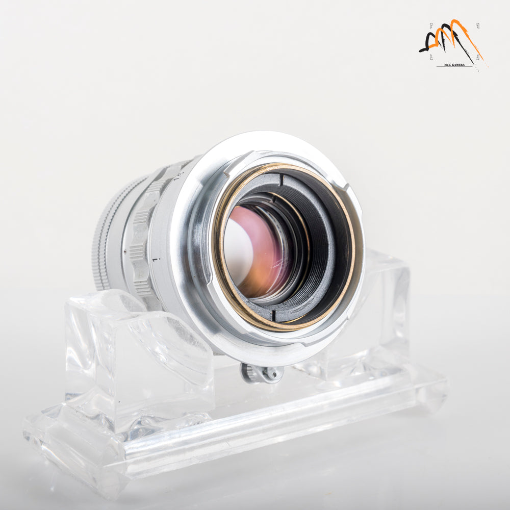 LEITZ Leica Summicron M 50mm/F2.0 Rigid V2 Ver.II Lens Yr.1957 Germany #23613