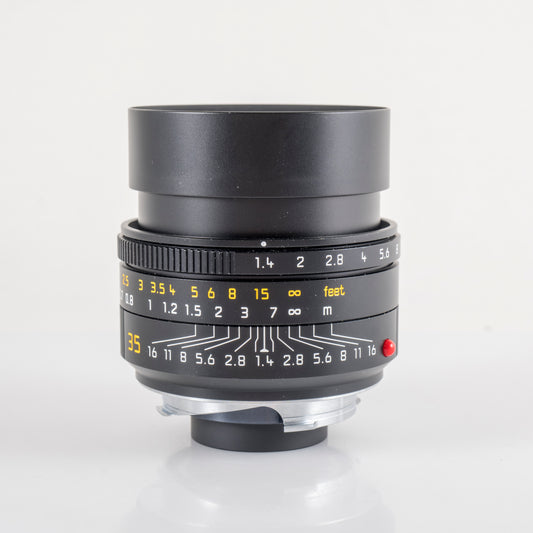 Leica Summilux-M 35mm/F1.4 E46 ASPH/ FLE II Black Lens Germany 11726 #23847
