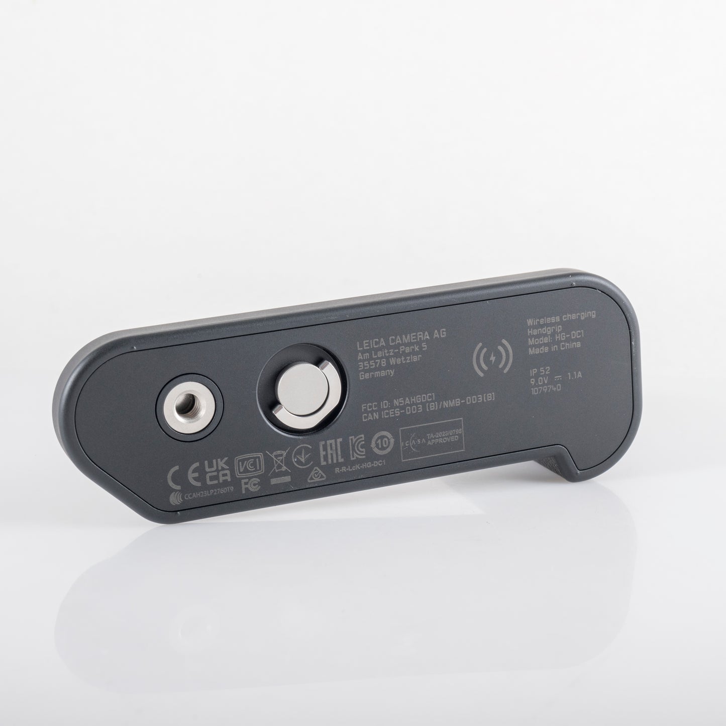Leica Wireless Charging Handgrip HG-DC1 Black 19530 for Q3 #88682