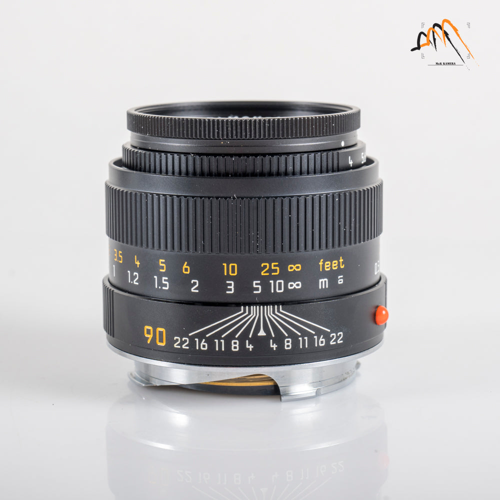 Leica Macro-Elmar-M 90mm/F4.0 Black with goggle 14409 11633 #11810