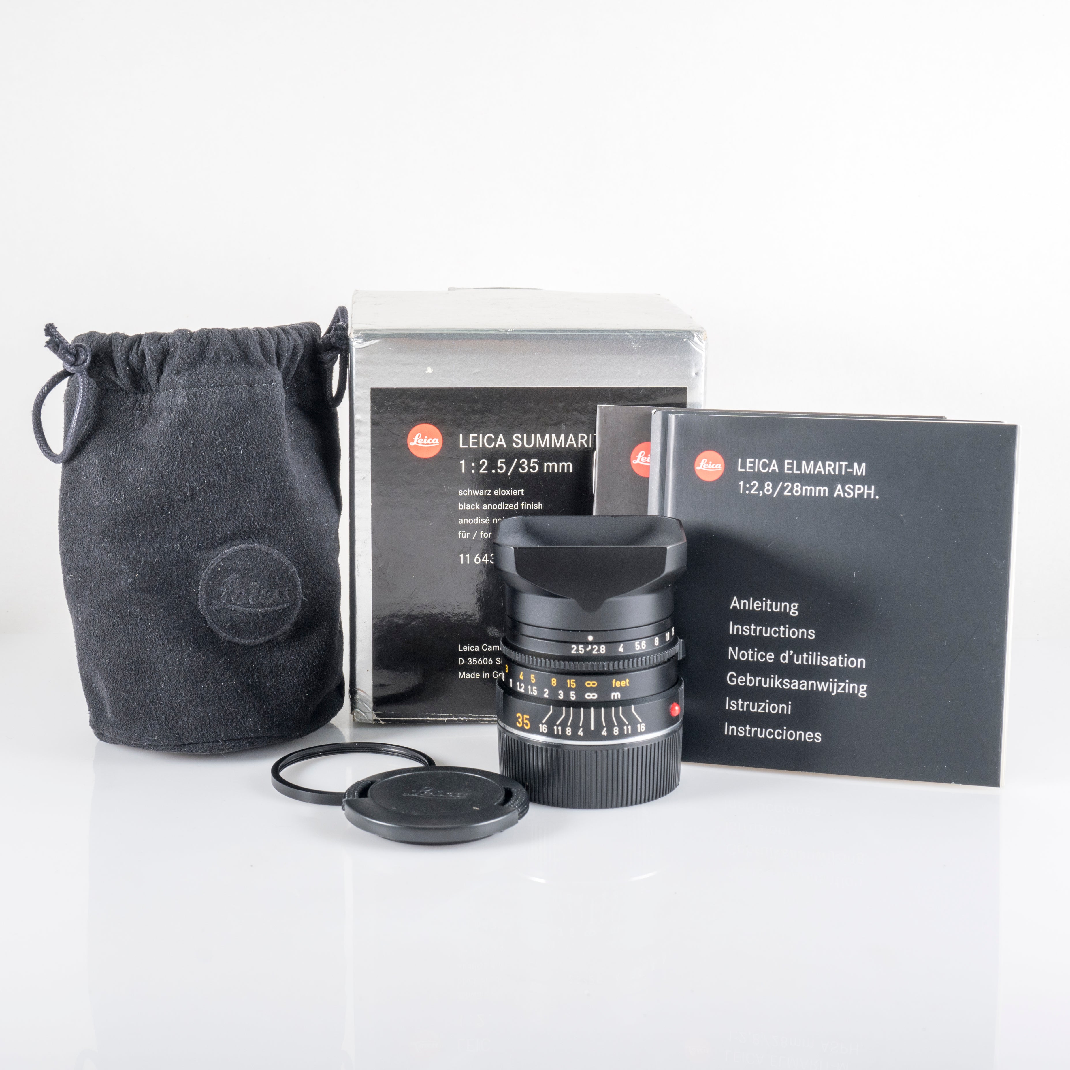 Leica Summarit-M 35mm/F2.5 Lens Yr.2007 Germany 11643 #11974 – M&K